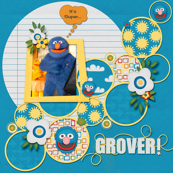It's Super Grover!