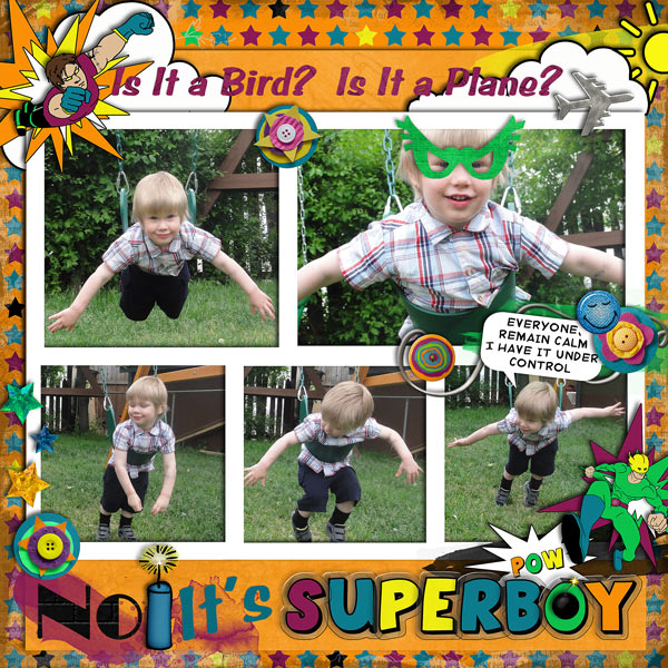 It's Superboy!
