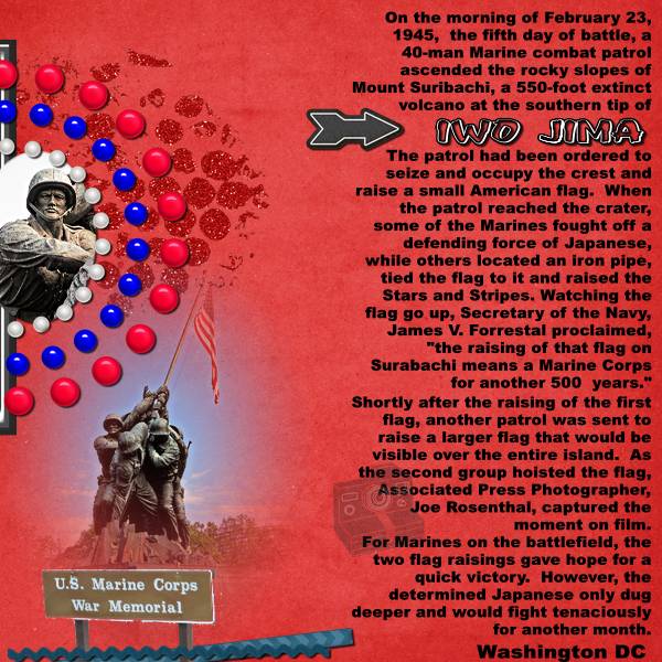 Iwo Jima Flag Raising