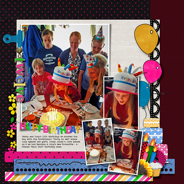 Izzys 12th Birthday RHS