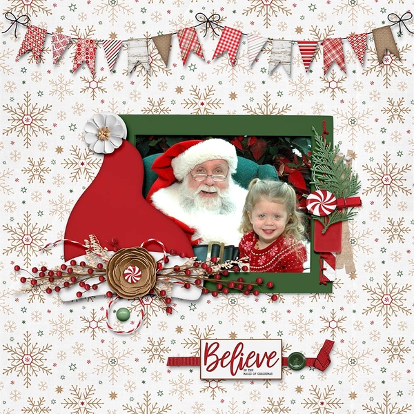 J and Santa