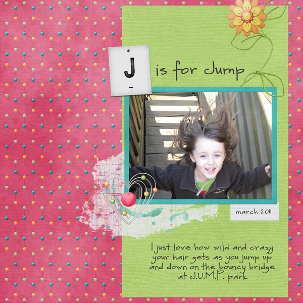 J is for jump