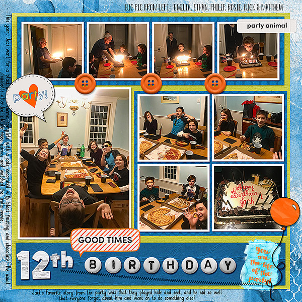Jack 12th Birthday