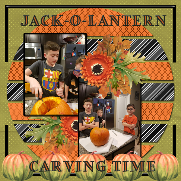 JACK-O-LANTERN CARVING TIME