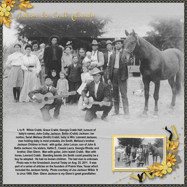 Jackson and Crabb Family