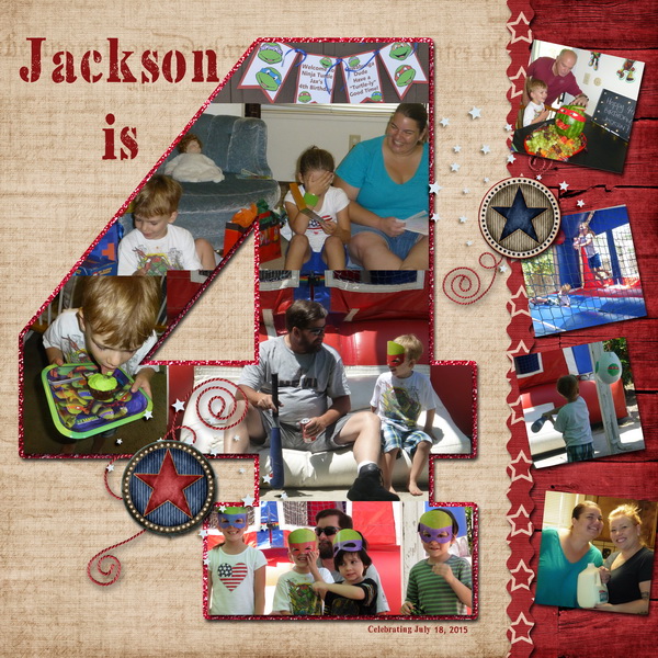 Jackson is 4!