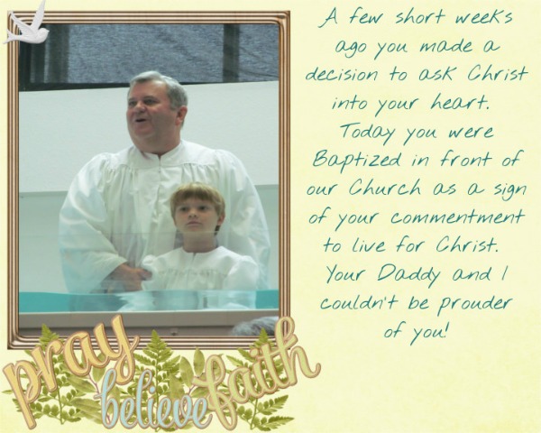 Jacob Baptism