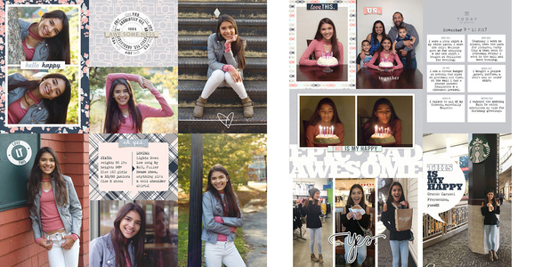 Jaileen 6th spread 4- Birthday