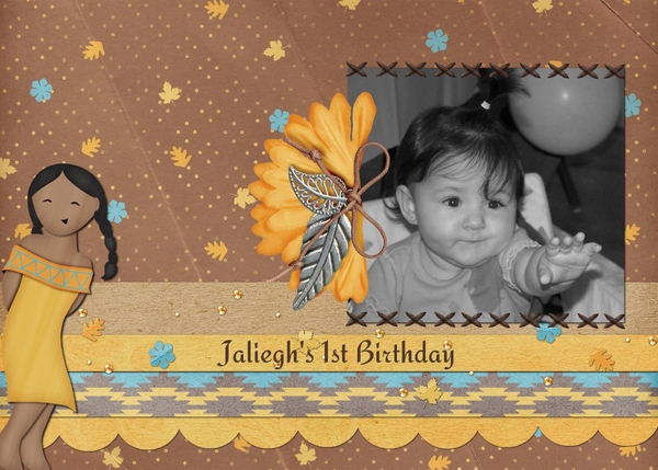 Jaliegh's 1st Birthday