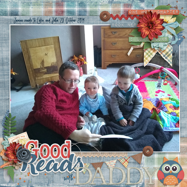 James reads to John and Luke