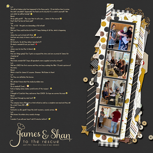 James + Shan to the Rescue