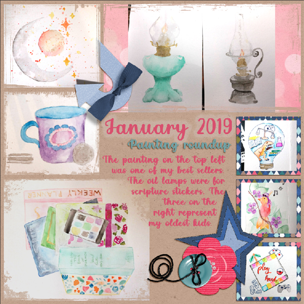 Jan 2019 Paintings