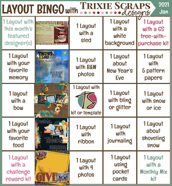 Jan. 2021 Layout Bingo
