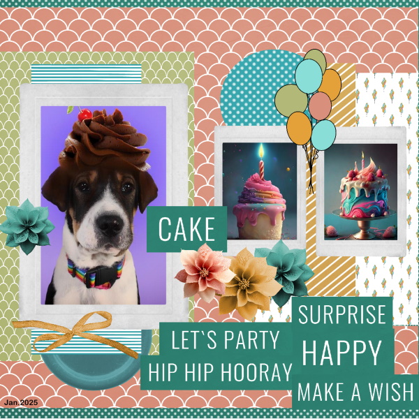 Jan.2025- Template 2- Happy birthday Dog