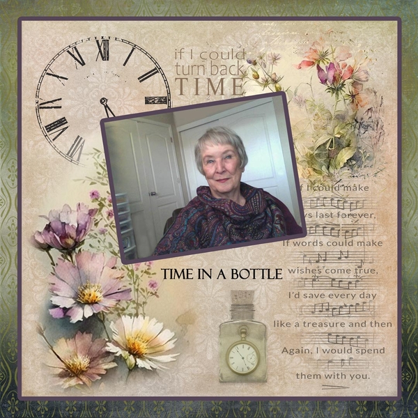 Jan Tips and Tricks challenge - Time in a Bottle