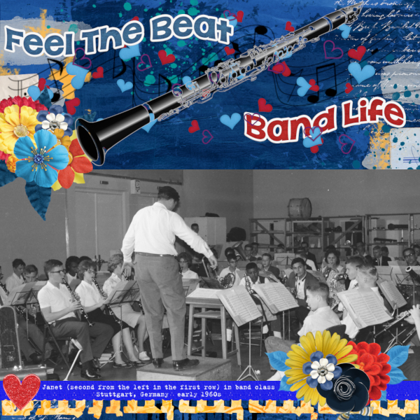 Janet in Band Class