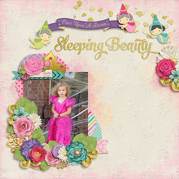 Janette as Sleeping Beauty