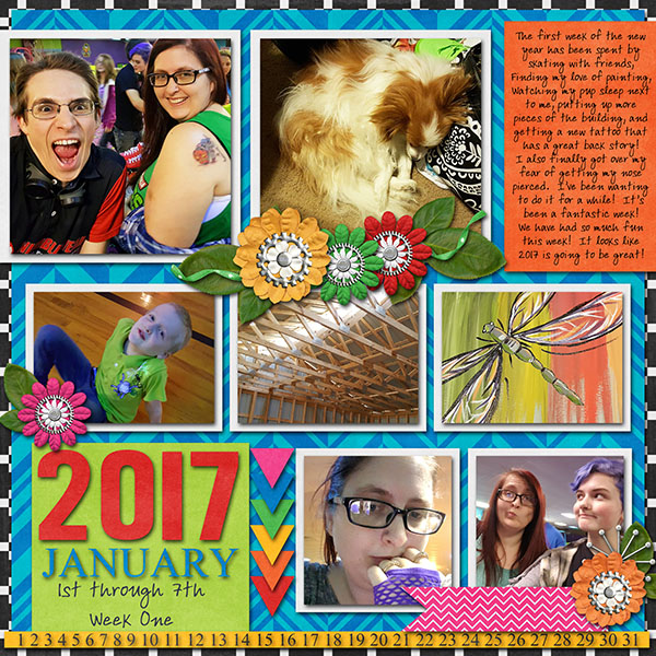 January 1st - 7th -- Week 1