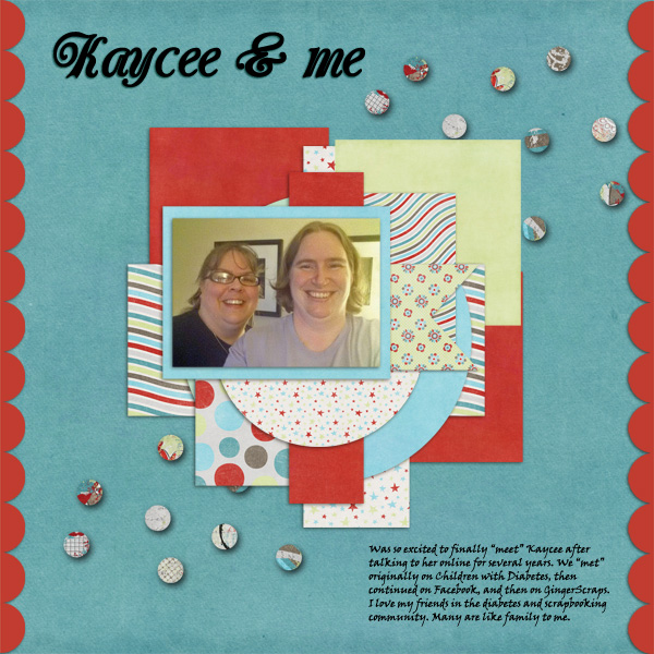 January 2013 Font Challenge - Kaycee and Me