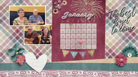 January 2019 Calendar