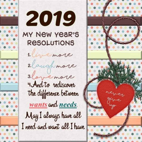 January 2019 Word Art Challenge