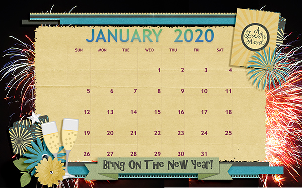 January 2020 desktop challenge