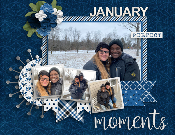 January 2021 Calendar Top