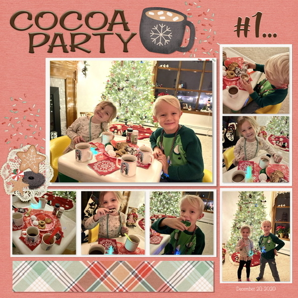 January 2021 Pinterest Challenge: Cocoa Party #1