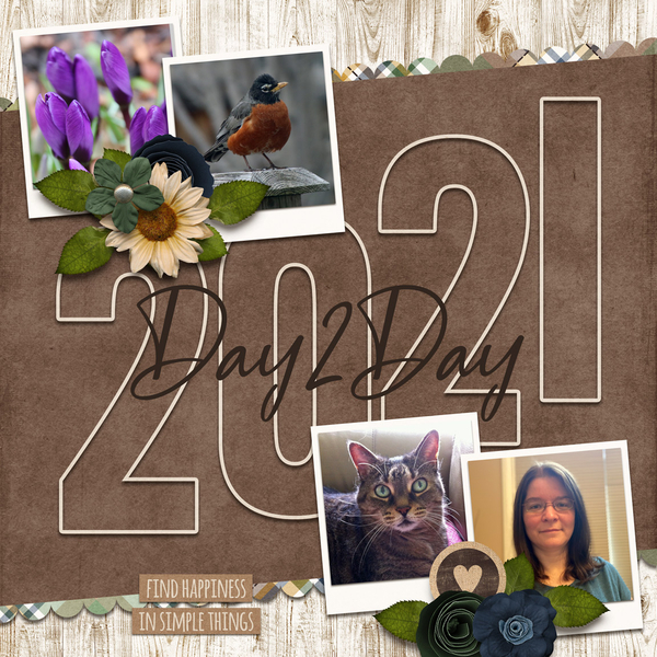 January 2021 Template Bundle - Simple Life