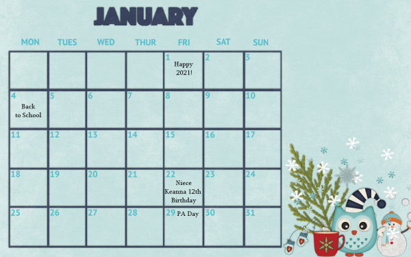 January 2021