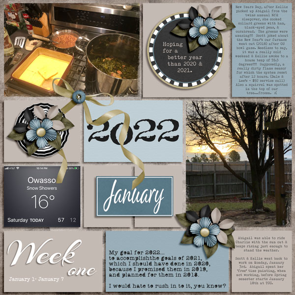 January 2022 -  Week 1