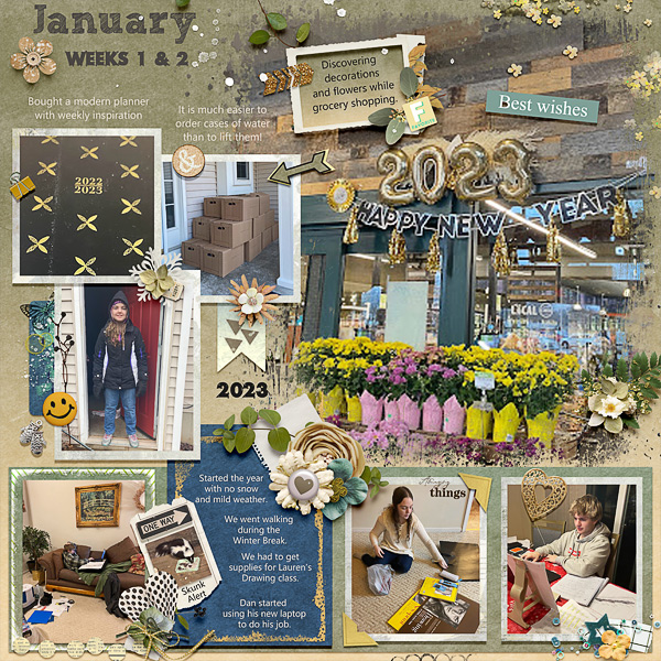 January 2023 Weeks 1 and 2