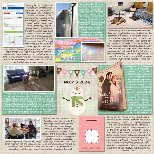 January 2024 Week 3