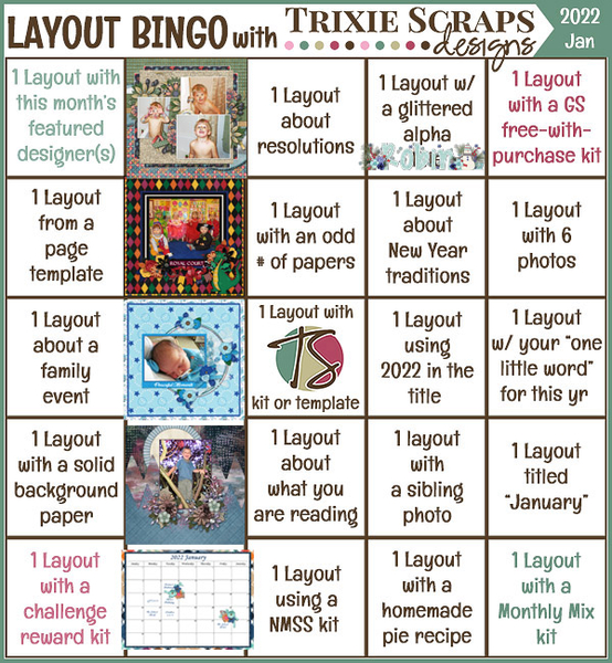 January Bingo