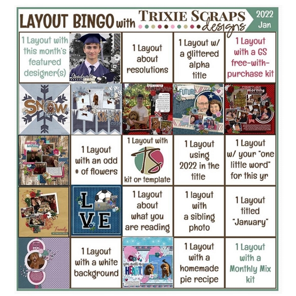 January Bingo