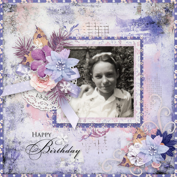 January Birthday In Loving Memory