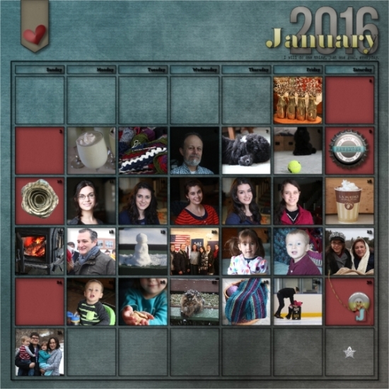 January Calendar