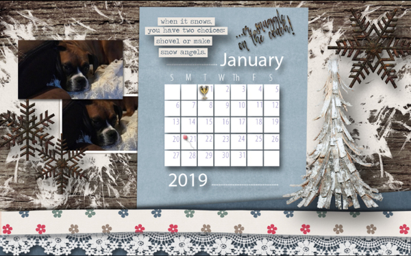 January calendar