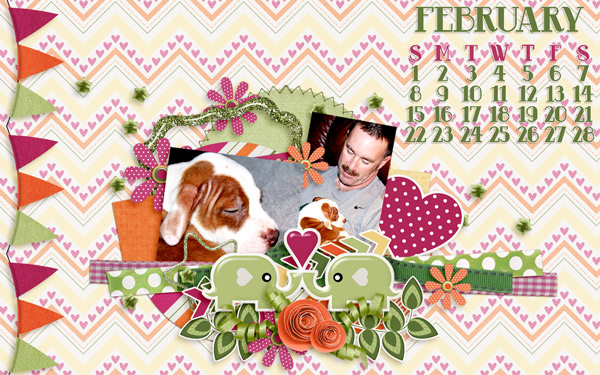 January Desktop Challenge