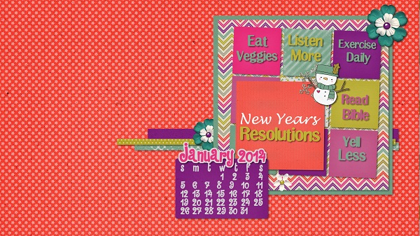 January Desktop
