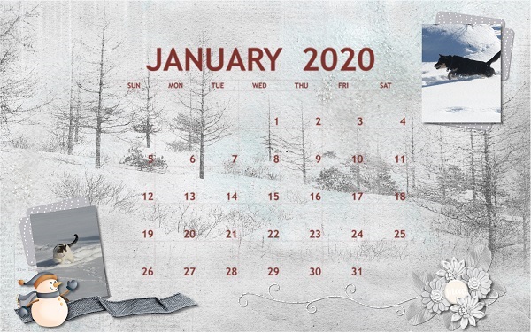 January Desktop