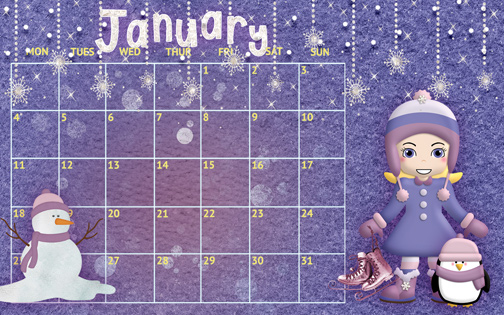 January Desktop