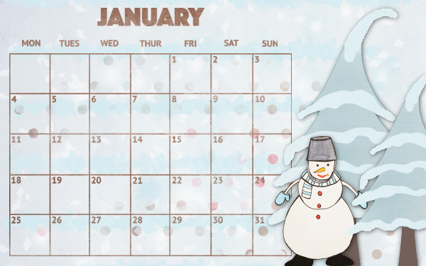 January Desktop