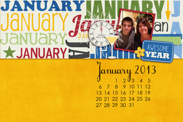 January Desktop