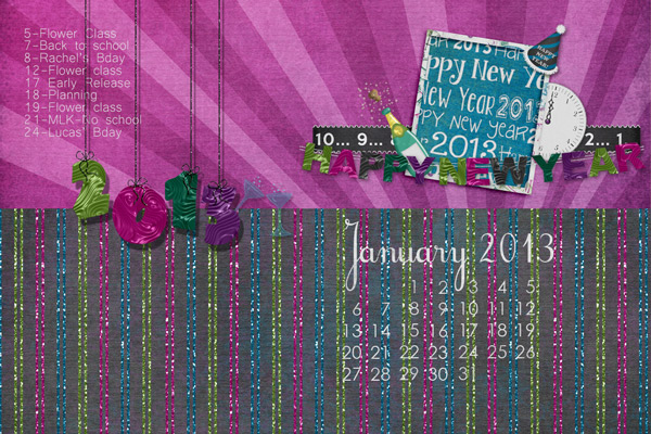 January Desktop