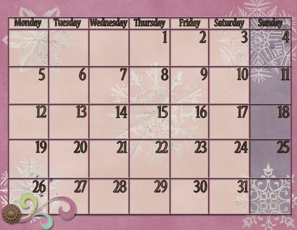 January Grid