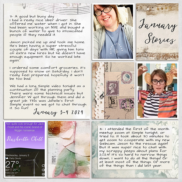 January Stories 3-4