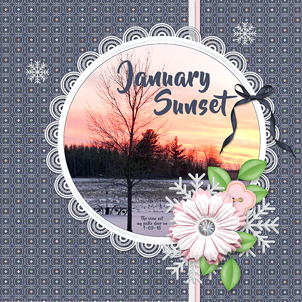 January-Sunset