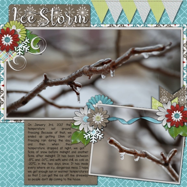 January Template Bundle - It's Snow Time