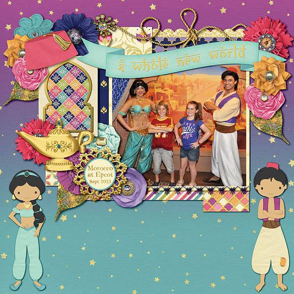 Jasmine + Aladdin